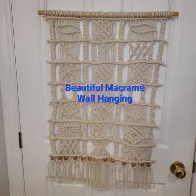 Beautiful Macramé Wall Hanging  - $20 - in Orleans ON, View more