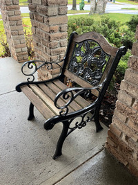 Garden Patio Cast Iron Chair
