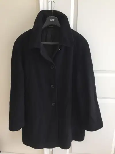 Women’s winter long coat / jacket, made in Italy, Size 56 / 5XL, View more