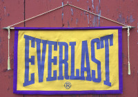Everlast felt banner from the 1950s 
