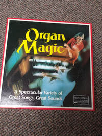 Vinyl lp records - Organ Magic (Readers Digest box set)