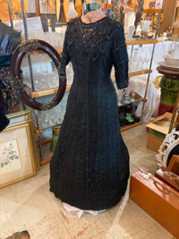 Robe ancienne victorienne gothique steampunk small