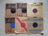 Vinyl  78 rpm Records  Vintage  LOT