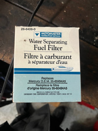 Water separating fuel filter