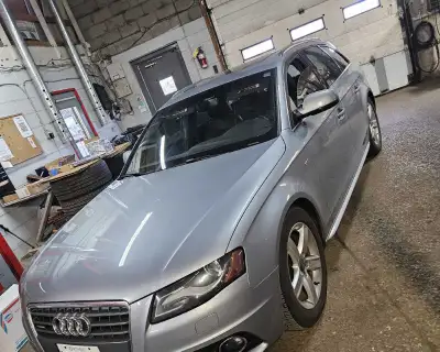 2010 Audi A4 Wagon S Line in good condition, drives excellent. Sold as is.