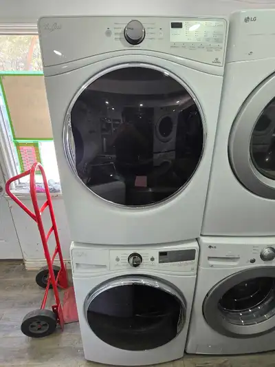 WOW Whirlpool 27" White Frontload Stack Washer Dryer Set , View more