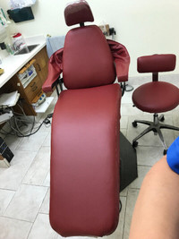 re-upholstery dental chair