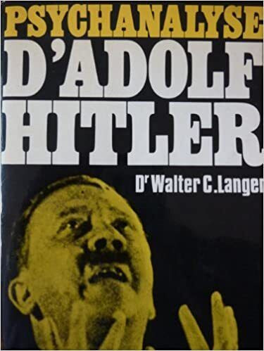 Psychanalyse d'Adolf Hitler par Walter C. Langer dans Autre  à Ville de Montréal