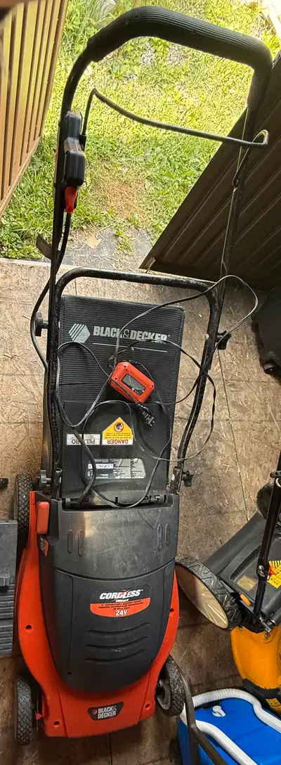 Black and decker lawn mower, View more