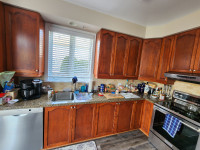 Kitchen cabinets in good shape for sale. Well cared for