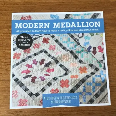 Modern Medallion quilt pattern, View more