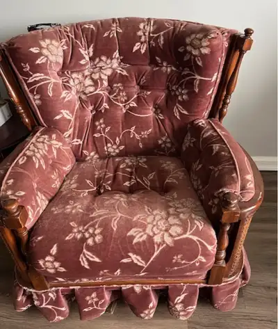 Couch and Arm Chair, View more