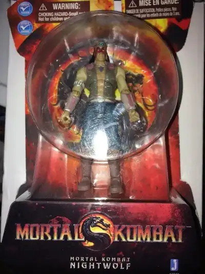 mortal kombat 3.75'' Nightwolf jazwares figure, View more