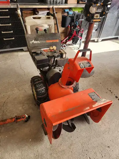 Ariens ST824 snow blower, View more