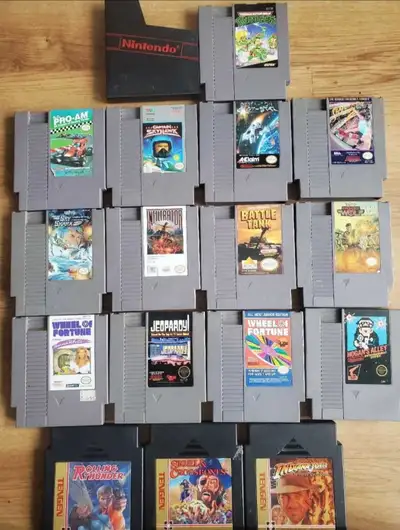 1980s Nintendo Entertainment System Games / NES, View more