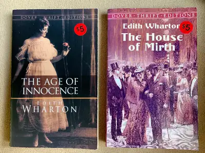 “The Age of Innocence” and “The House of Mirth” Edith Wharton, View more