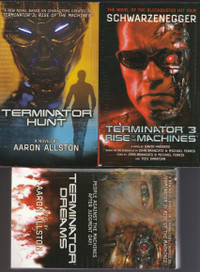 Terminator 3 (series): 3 book series; Arnold Schwarzenegger