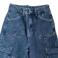 Blue Pocket Denim Jeans