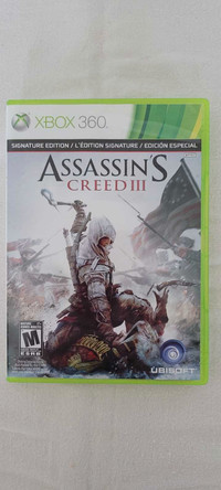XBOX 360 Assassin's Creed III 