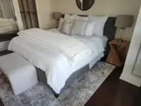 King Bed and Mattress