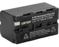 Watson B-4205 NP-F770 Lithium-Ion Battery Pack (7.4V, 4400mAh)