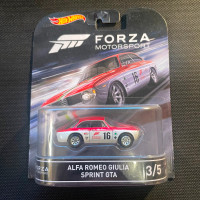 HOT WHEELS FORZA MOTORSPORT ALFA ROMEO GIULIA SPRINT GTA