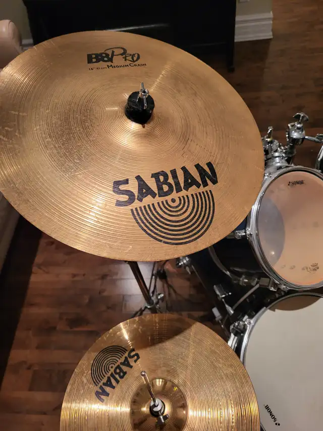 Sonor Force 2007 Drum Set in Drums & Percussion in Oakville / Halton Region - Image 9