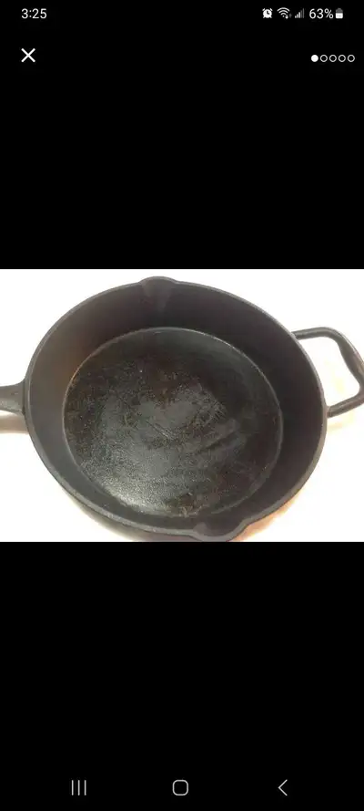 Lagostina 10" cast iron fry pan, View more
