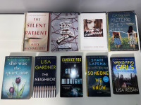 Books for sale. The Silent Patient, A good girls guide to Murder