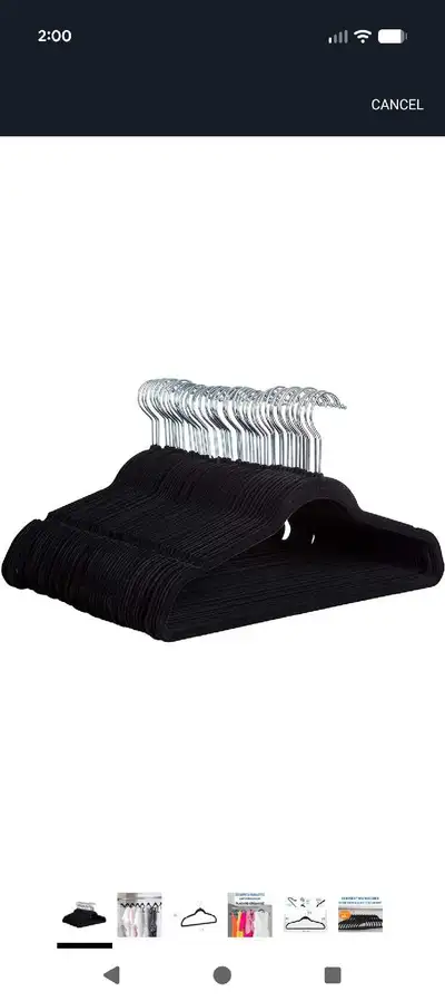Velvet Hangers (100 pack), View more
