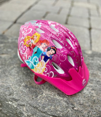Two (2)  Disney Princess helmets