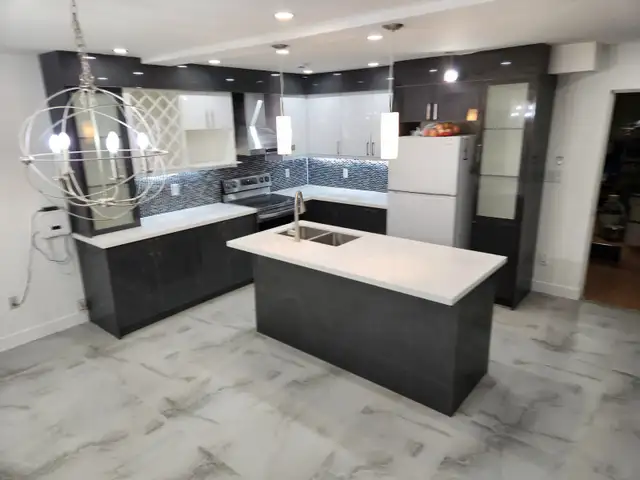 Home basement kitchen bathrooms renovation 647-303-5373