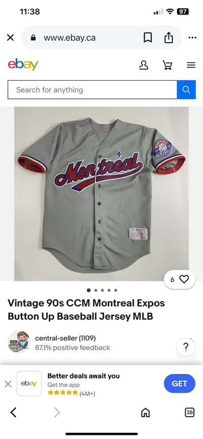 Nike MLB Baseball Jersey, View more