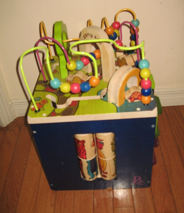 B. Toys Zany Zoo, Wooden Activity Cube / IKEA Roller Coaster in Toys in City of Toronto - Image 2