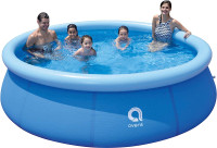 Avenli 17807 10 Foot x 30 Inch Above Ground Inflatable Pool