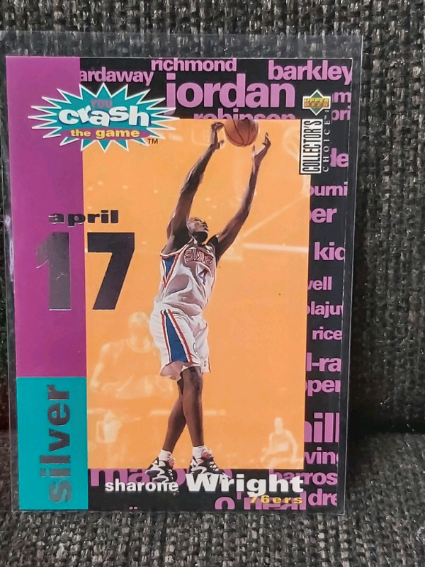 Sharone Wright basketball cards  in Arts & Collectibles in Oshawa / Durham Region - Image 3