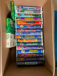 Disney VHS movies.