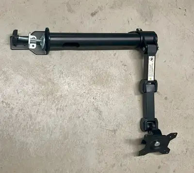 Black Adjustable Monitor / Display Arm, View more