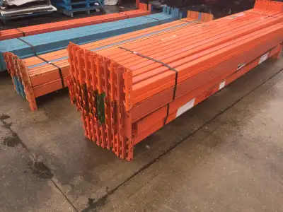 PALLET RACKING UPRIGHTS AND BEAMS, View more