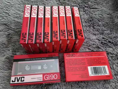 JVC Dynarec GI-90 Normal Bias Compact Cassettes 10 Tapes , View more