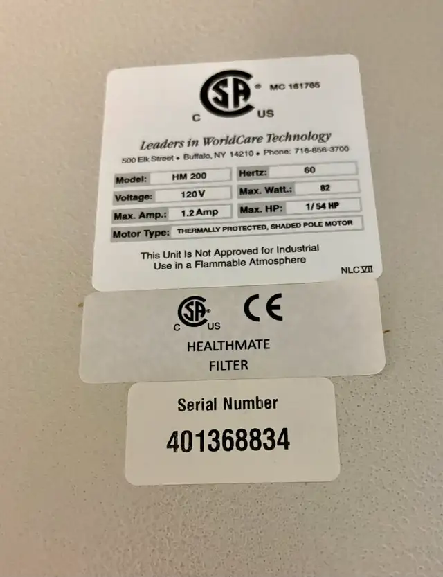 Austin HealthMate Junior HM200 Air Purifier in Health & Special Needs in Markham / York Region - Image 3