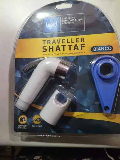 I'm offering a new Bold Traveller Shattaf bidet for versatile personal hygiene. This bidet is design...