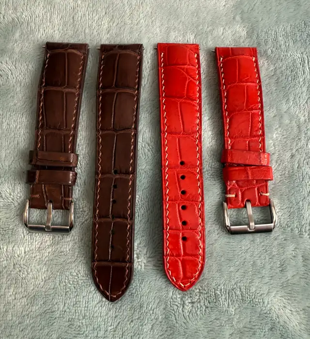 22mm Genuine Crocodile watch straps63738353259265120