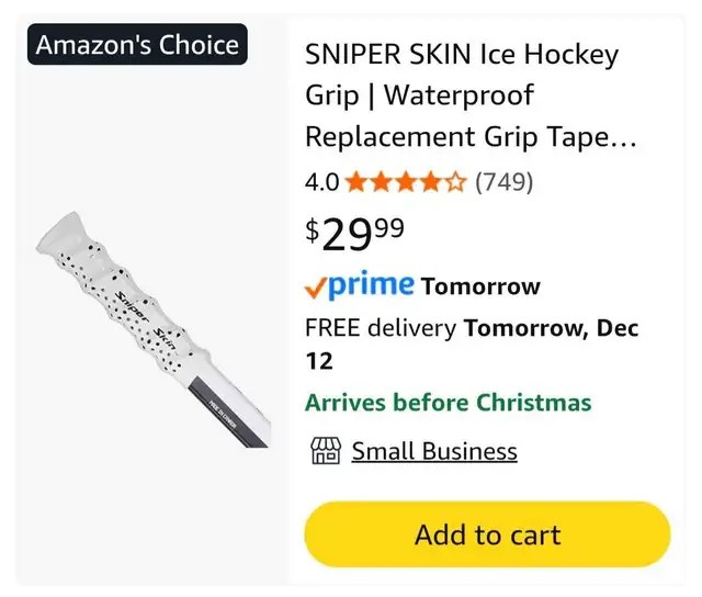 New - 3 Hockey items 1 Stick bag, 1 Blade Tape, 1 Grip Tape in Hockey in Oakville / Halton Region - Image 7
