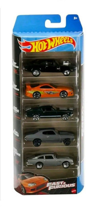 Hot wheels, fast and furious 5 pack