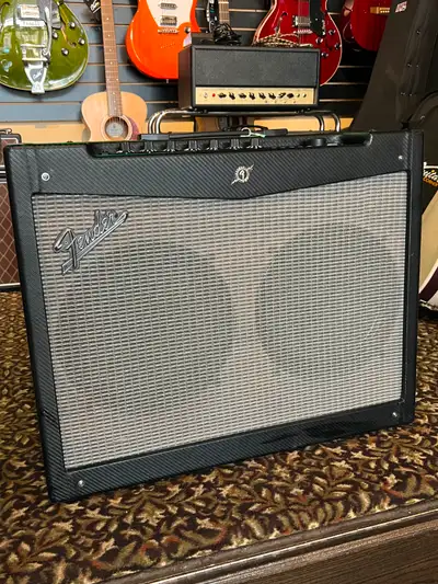 this is the V1 version of the Mustang IV! 150-watt 2X12 Modeling Amp comes with 2-button footswitch....
