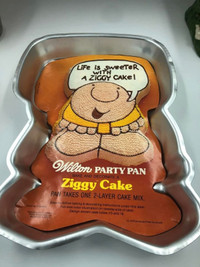 Vintage 1979 Ziggy Cake pan