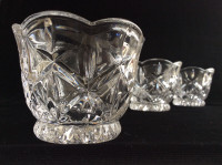3 Gorham Lady Ann Votives Crystal Candleholder Replacements