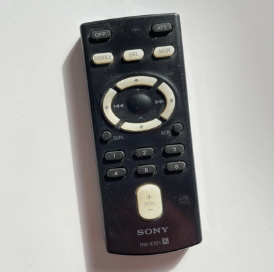 Sony RM-X151 Infrared Wireless Remote Control for Sony Car Radio Stereo