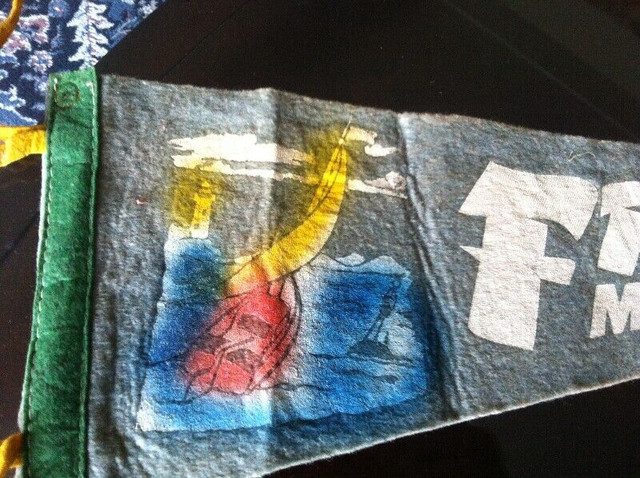 Vintage Freeport Maine Felt Pennant in Arts & Collectibles in Brantford